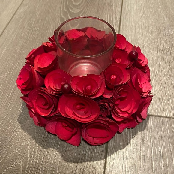 Accents Curled Willow Flower Votive Holder Poshmark